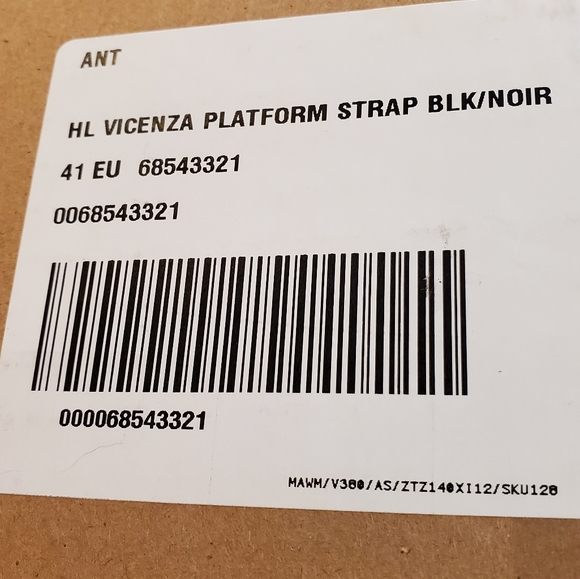 Vicenza Strappy Platform Heels- black - Picture 12 of 12